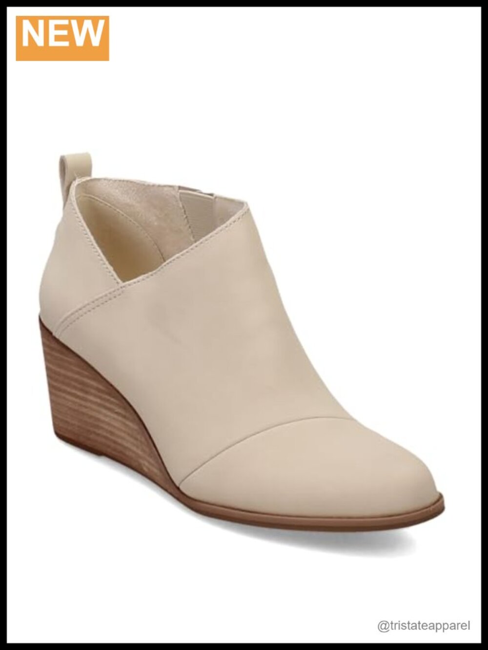 TOMS Marta Casual Wedge Bootie Ankle Boots for Women
